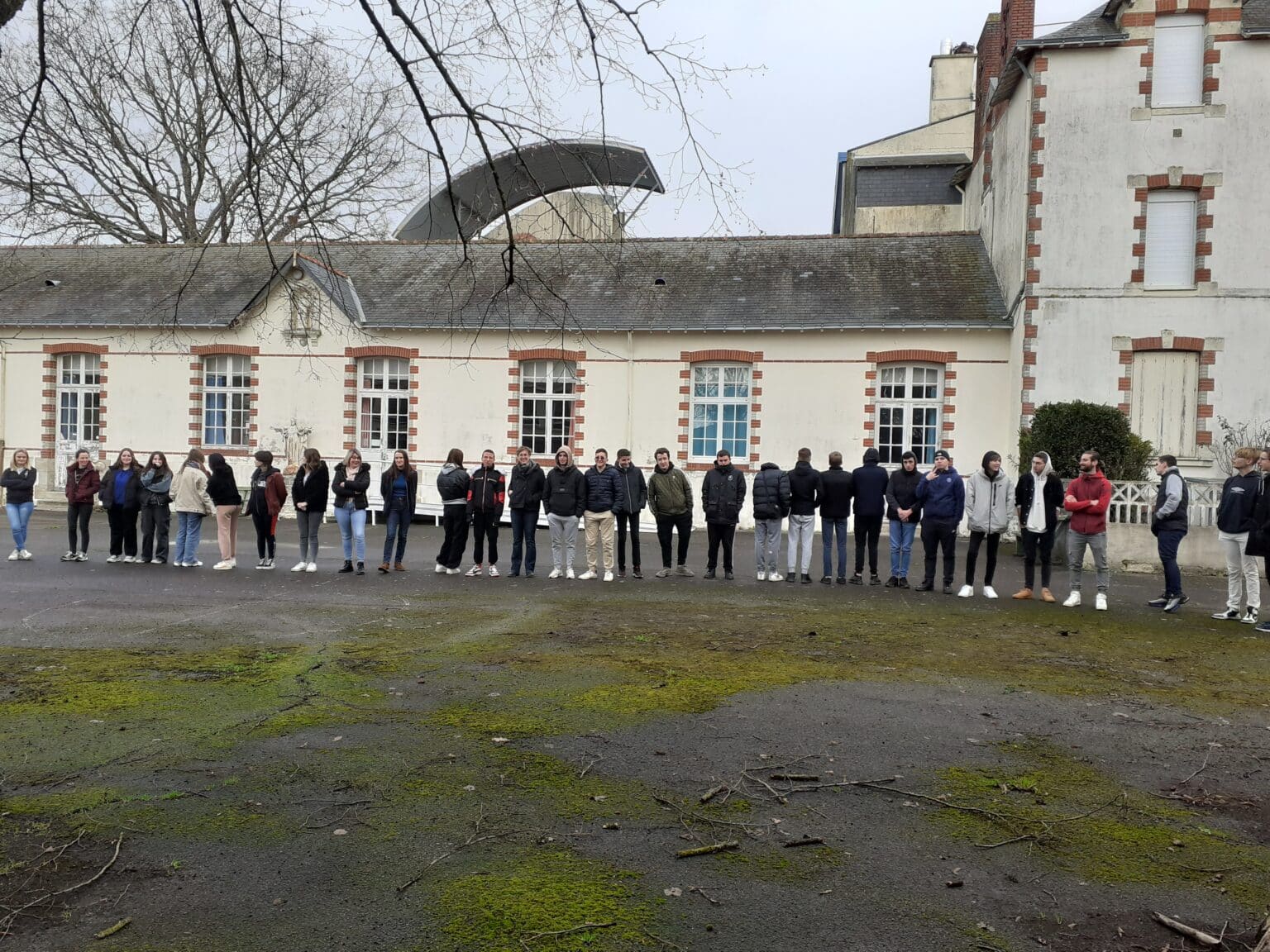 Accueil des élèves de la prépa apprentissage Lycée Saint Clair